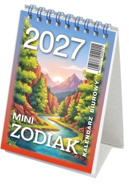 Kalendarz 2027 biurowy Mini Zodiak
