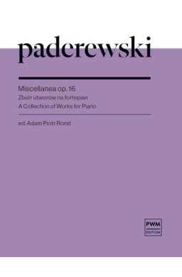Miscellanea op.16 zbiór utworów