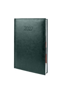 Kalendarz 2027 B5 Agenda Dzienny Zielony