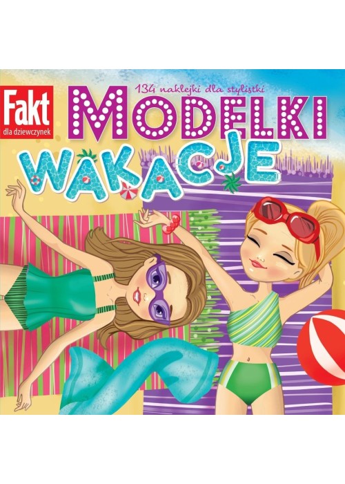Modelki. Wakacje. 134 naklejki dla stylistki