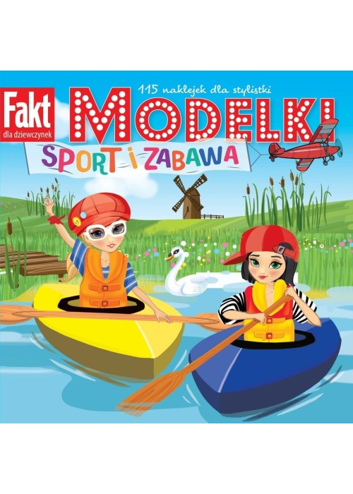 Modelki. Sport i zabawa. 115 naklejek dla stylistk