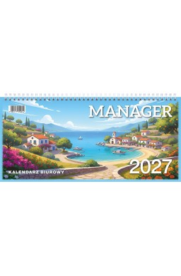 Kalendarz 2027 biurowy Manager