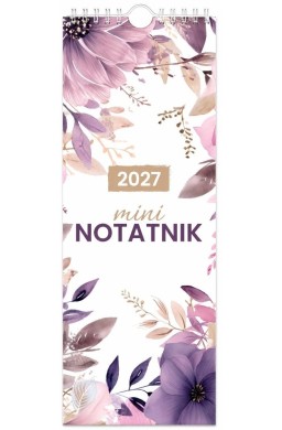 Kalendarz 2027 notatnikowy 33x12,5cm Harmonia