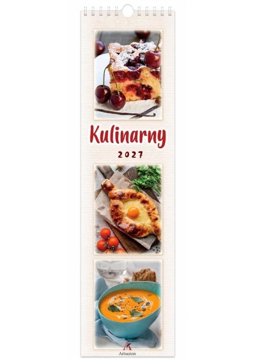 Kalendarz 2027 paskowy Kulinarny