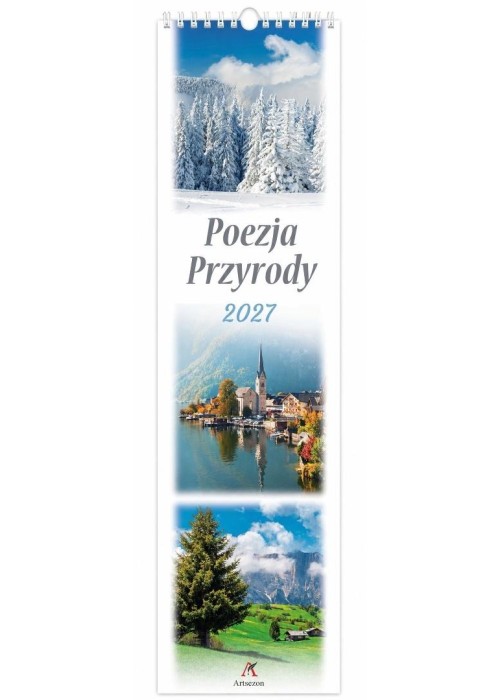 Kalendarz 2027 paskowy Poezja Przyrody