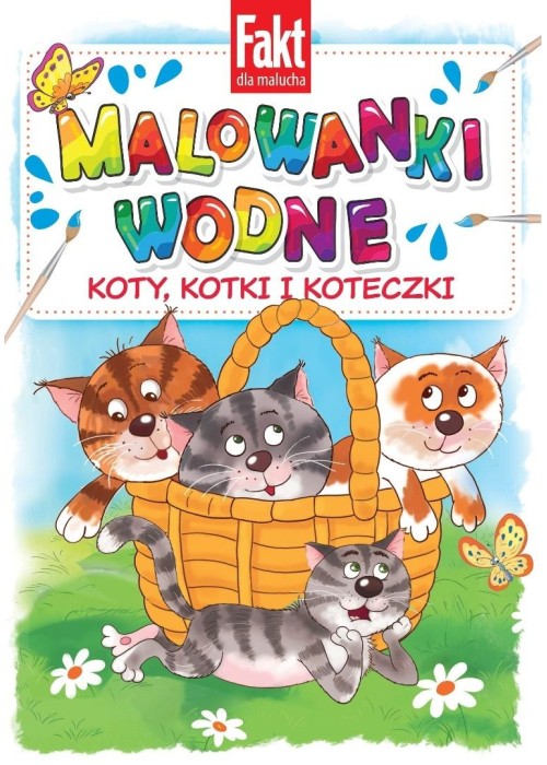 Koty, kotki i koteczki. Malowanki wodne