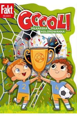 Goool! Piłkarska kolorowanka