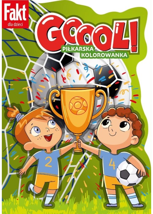 Goool! Piłkarska kolorowanka