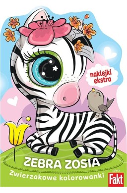 Zebra Zosia naklejki ekstra