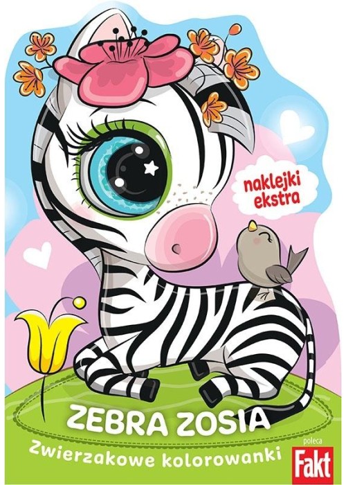 Zebra Zosia naklejki ekstra