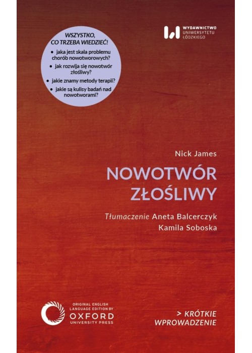 Nowotwór złośliwy. Krótkie Wprowadzenie 58