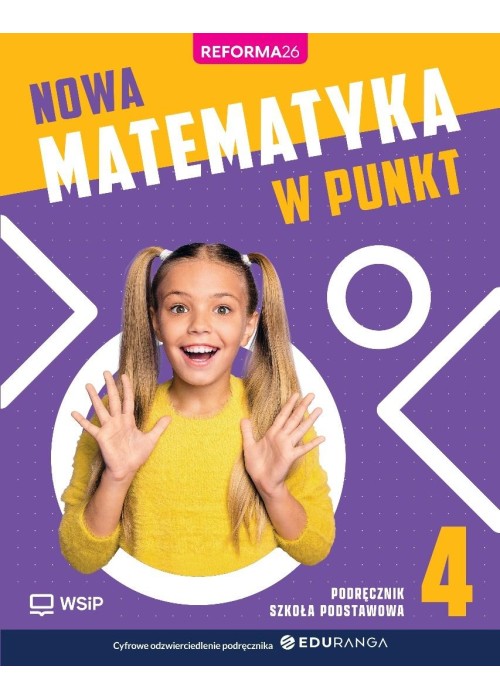 Matematyka SP 4 Nowa matematyka w punkt podręcznik