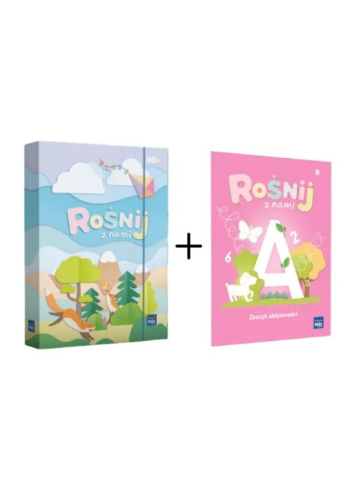 Superpakiet Rośnij z nami. Poziom B i B+ +Zeszyt..
