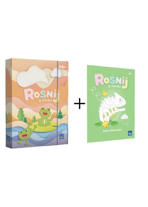 Superpakiet Rośnij z nami. Poziom A i A+ +Zeszyt..