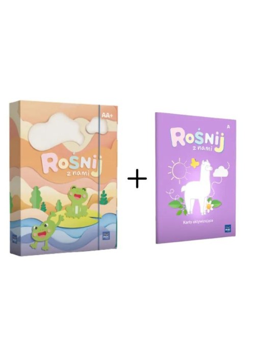 Superpakiet Rośnij z nami. Poziom A i A+ +Zeszyt..