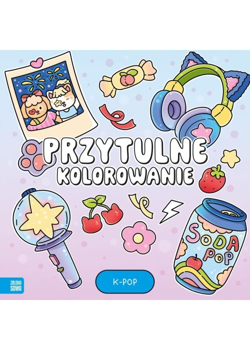 Przytulne kolorowanie. K-pop
