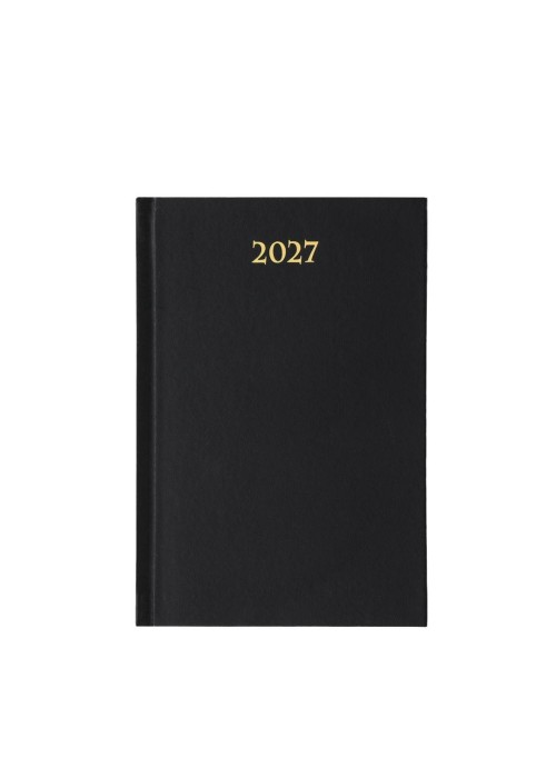 Terminarz 2027 dzienny A5 Divas czarny