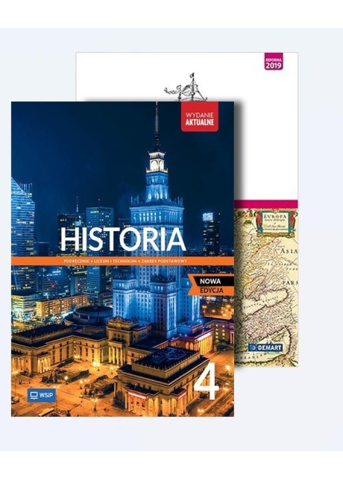 Historia LO 4 Pakiet: podręcznik atlas ZP