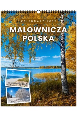 Kalendarz 2027 wieloplanszowy 34x44cm Malownicza..