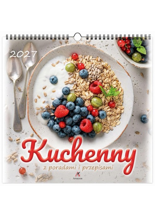 Kalendarz 2027 wieloplanszowy 33x33cm Kuchenny