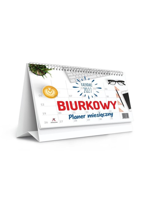 Kalendarz 2027 biurkowy planer 24x15cm