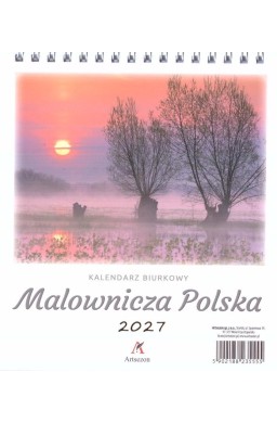 Kalendarz 2027 biurkowy 15x17cm ze zdjęciami MIX