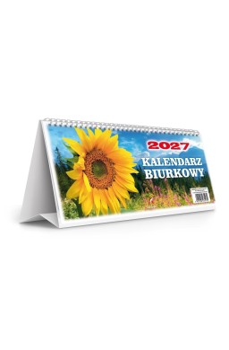 Kalendarz 2027 biurkowy 24x11cm