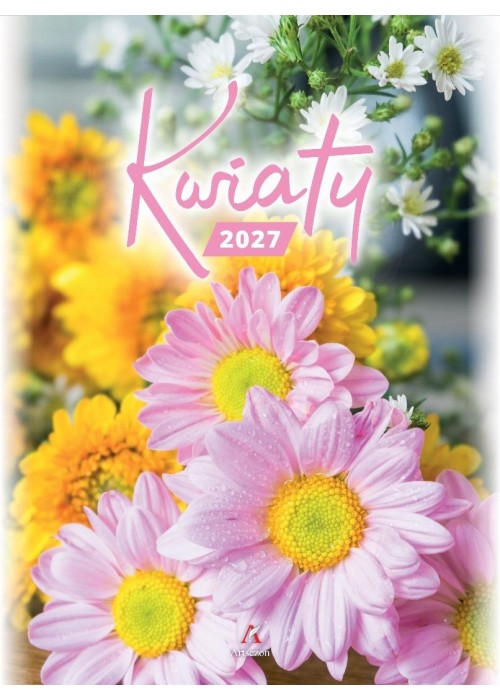 Kalendarz 2027 wieloplanszowy B4 Kwiaty