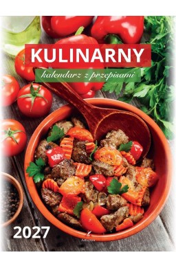 Kalendarz 2027 wieloplanszowy B4 Kulinarny