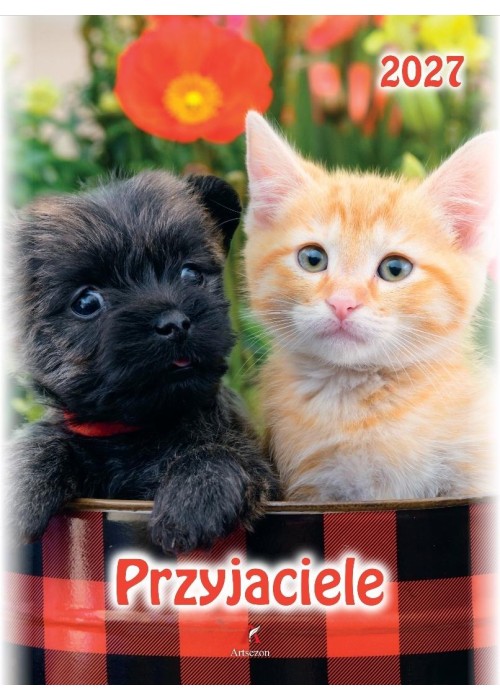 Kalendarz 2027 wieloplanszowy B4 Przyjaciele