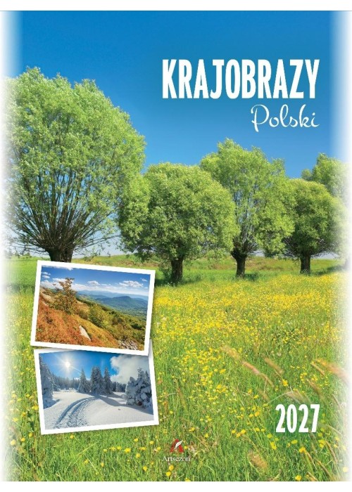Kalendarz 2027 wieloplanszowy B4 Krajobrazy Polski