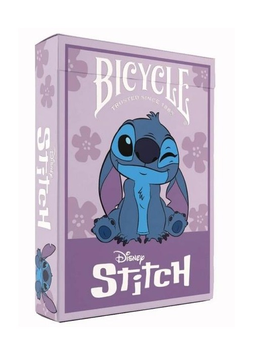 Karty Bicycle Disney Stitch Purple