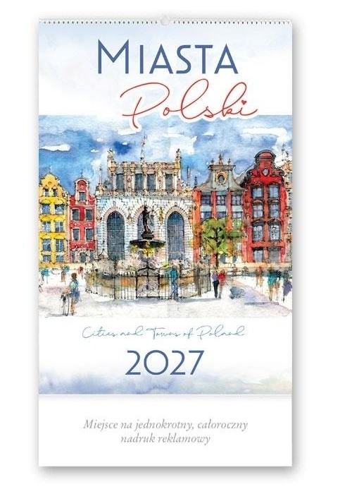Kalendarz 2027 reklamowy Miasta Polski