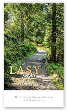 Kalendarz 2027 reklamowy Lasy polskie