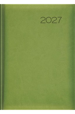 Kalendarz 2027 tygodniowy zielony