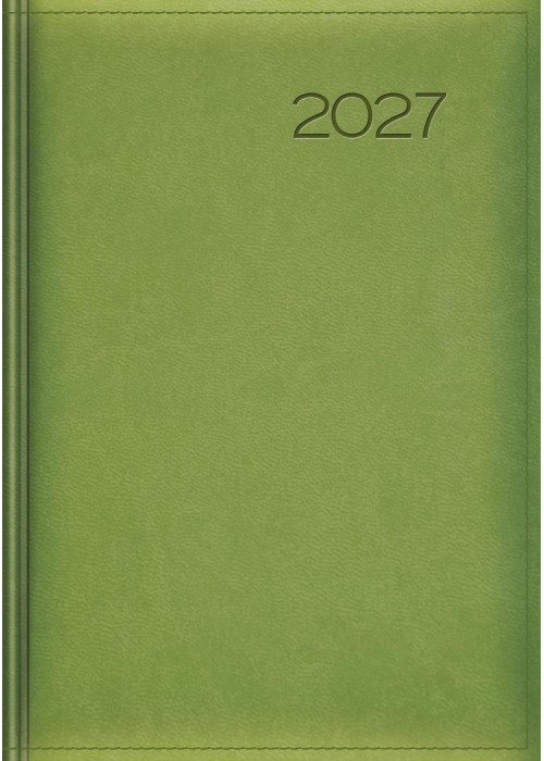 Kalendarz 2027 tygodniowy zielony