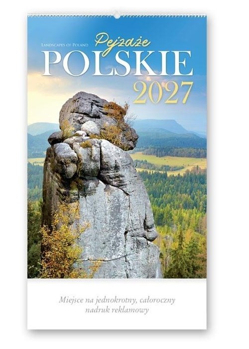 Kalendarz 2027 reklamowy Pejzaże polskie