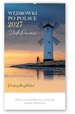 Kalendarz 2027 reklamowy Wędrówki po Polsce
