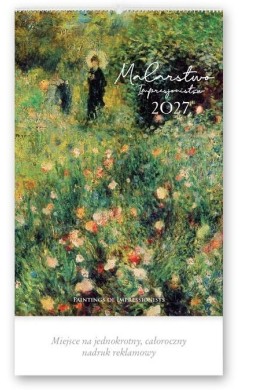 Kalendarz 2027 reklamowy Malarstwo Impresjonistów