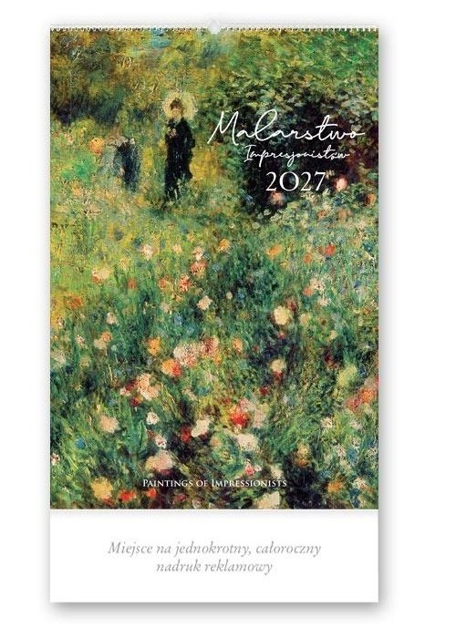 Kalendarz 2027 reklamowy Malarstwo Impresjonistów