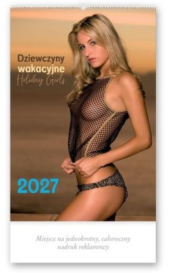 Kalendarz 2027 reklamowy Dziewczyny wakacyjne