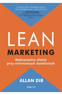 Lean marketing. Maksymalne efekty..