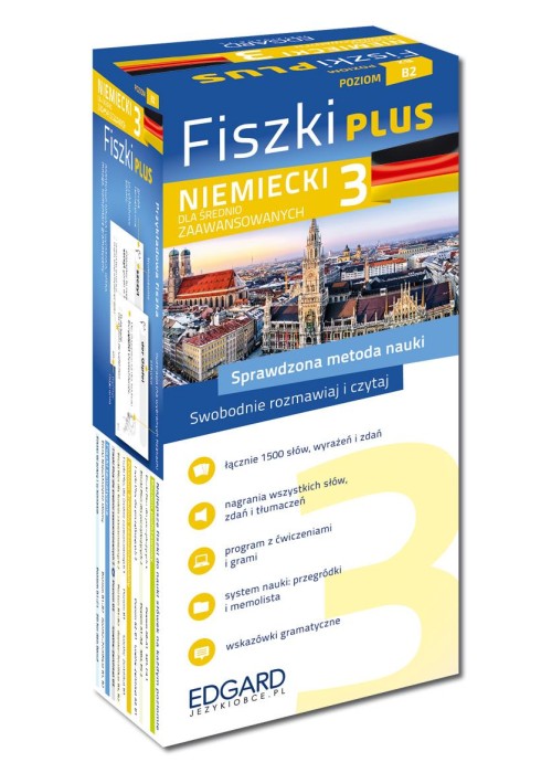 Niemiecki Fiszki PLUS dla średnio zaawansowanych 3