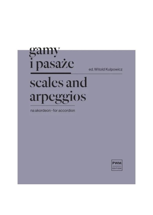 Gamy i pasaże na akordeon