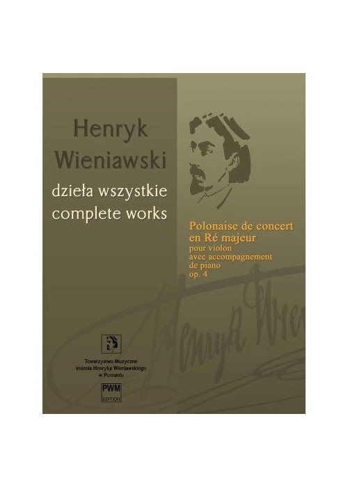 Polonez koncertowy D-dur na skrzypce i fortepian..