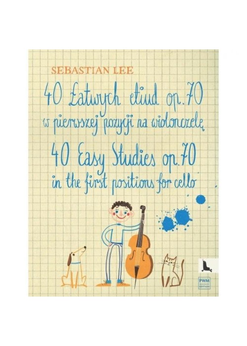 40 łatwych etiud op.70 na wiolonczelę