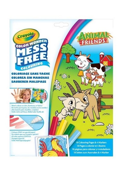 Kolorowanka z magicznymi flamastrami Animal...