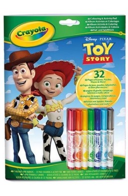 Kolorowanka z flamastrami Toy Story