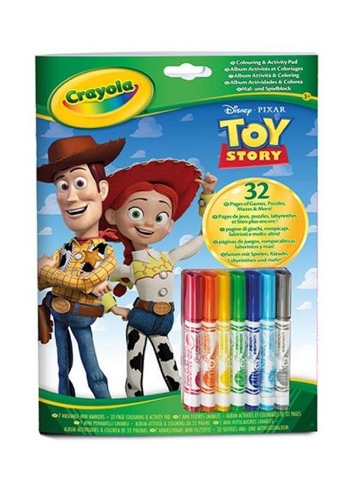 Kolorowanka z flamastrami Toy Story