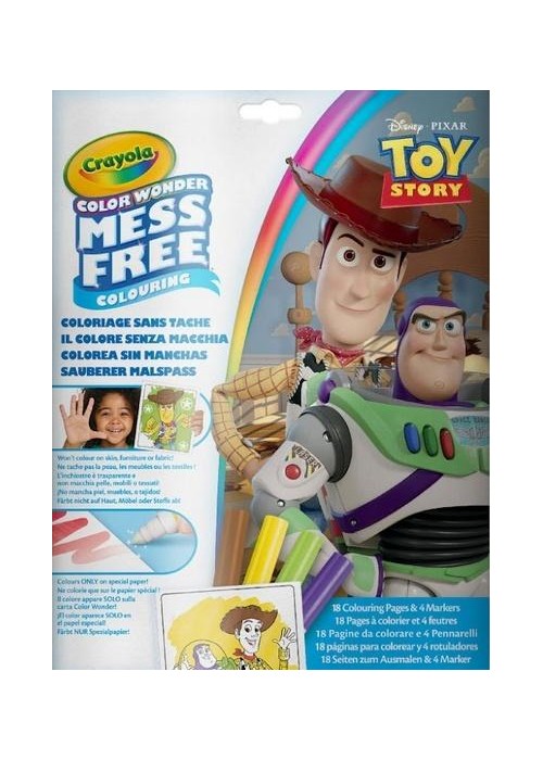 Kolorowanka z magicznymi flamastrami Toy Story